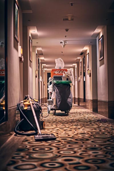 Lobby Cleaning